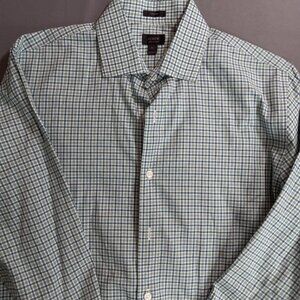 J. Crew 100 % Cotton Crosby 120's Ply Shirt Size M